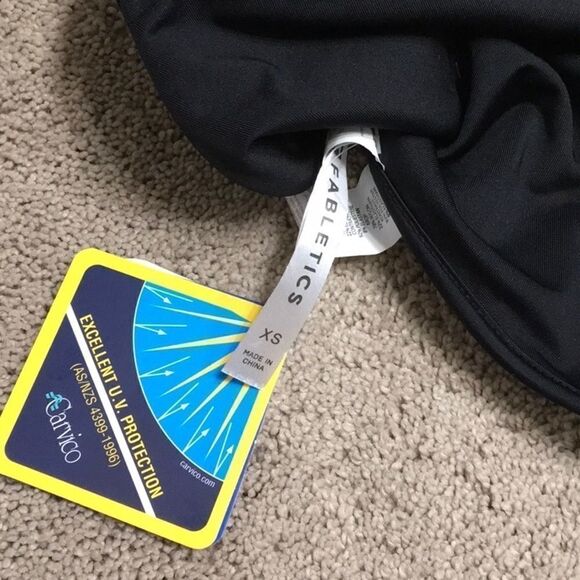 Fabletics black bikini bottoms. Runs big. NWT - Picture 7 of 7